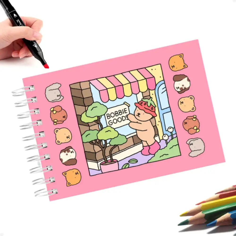 Livro Bobbie Goods para Colorir 50 Folhas - Dumas Shop