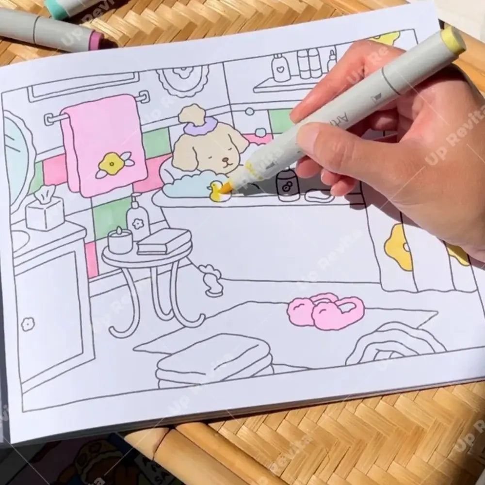 Livro Bobbie Goods para Colorir 50 Folhas - Dumas Shop