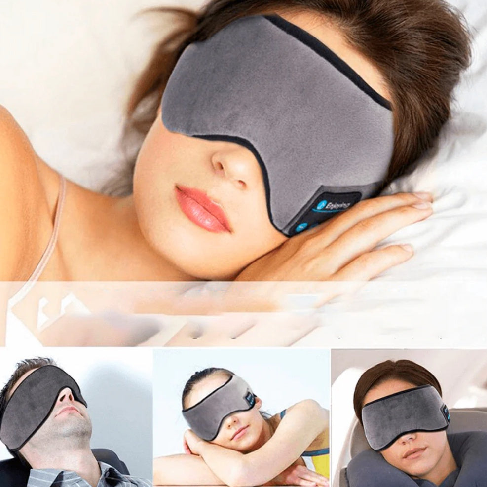 Fone de Ouvido Bluetooth com Bloqueio de Luz e Ruídos - SleepTech® - Dumas Shop