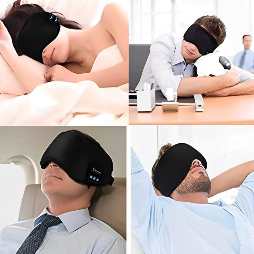 Fone de Ouvido Bluetooth com Bloqueio de Luz e Ruídos - SleepTech® - Dumas Shop