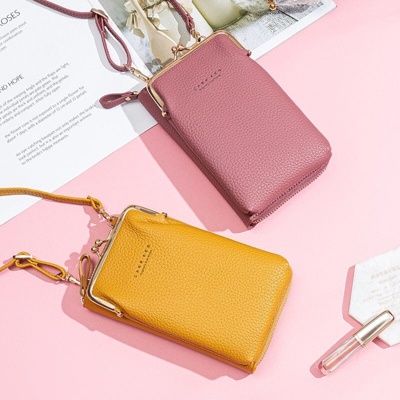 Bolsa Carteira Couro Slim®