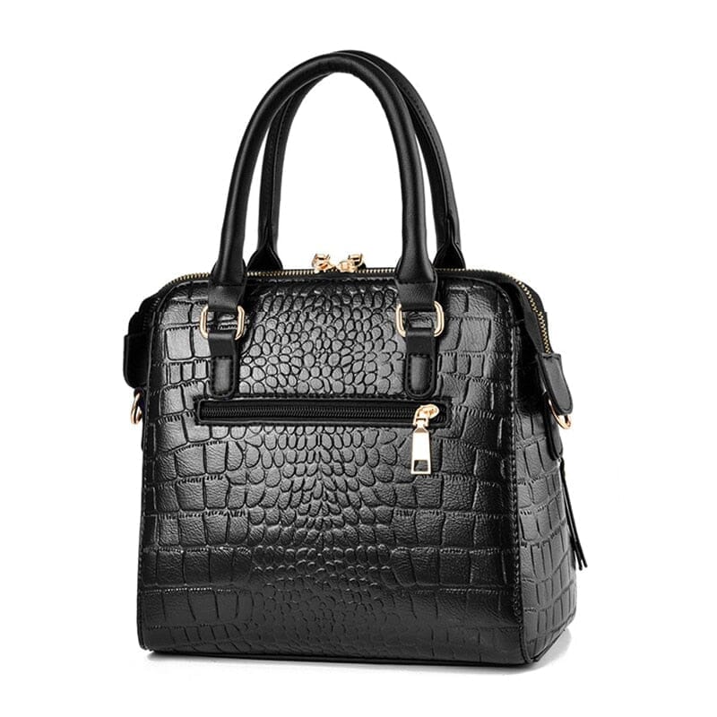 Bolsa Couro Gold Alligator®
