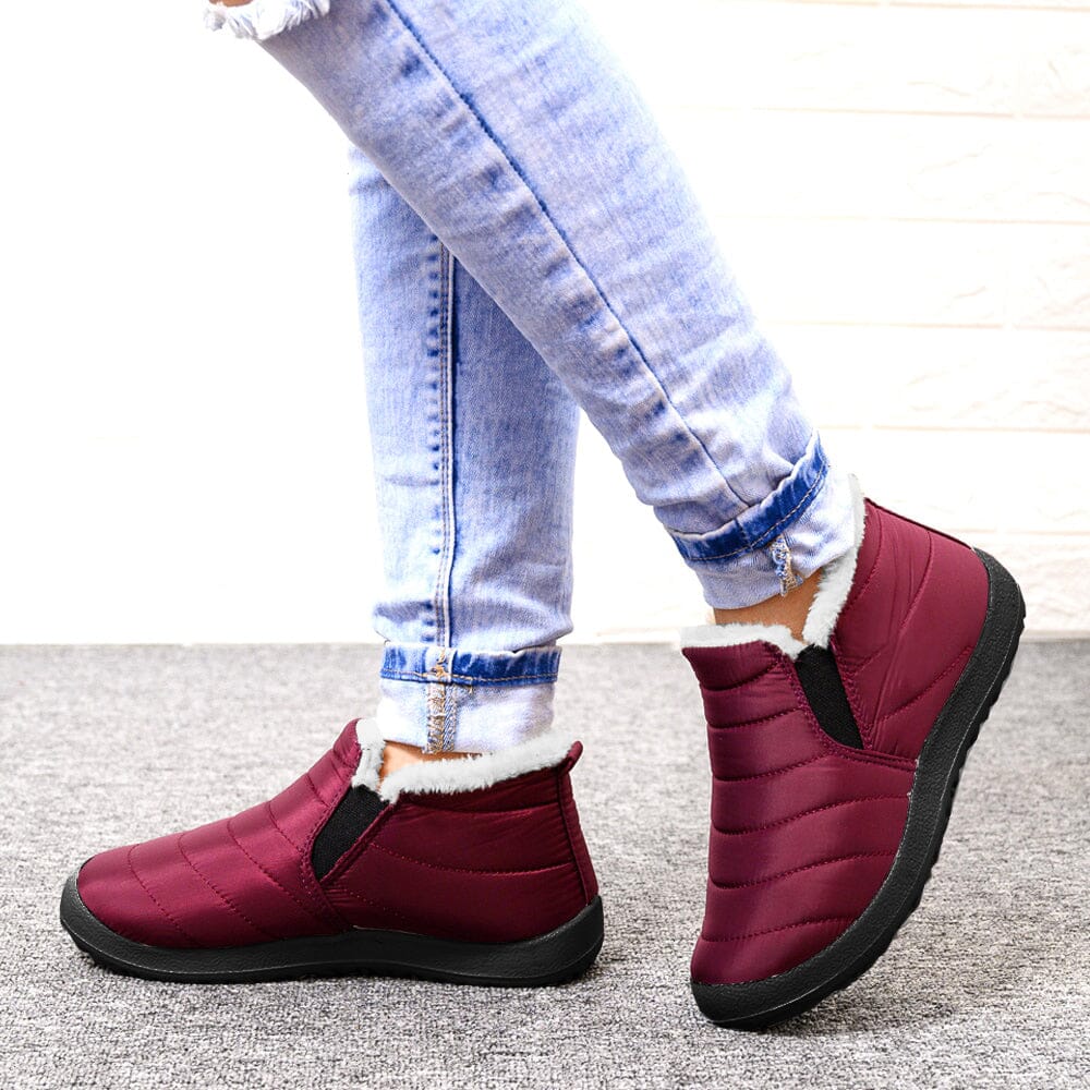 Bota de Inverno Casual Impermeável e Aveludada - WinterBoots©