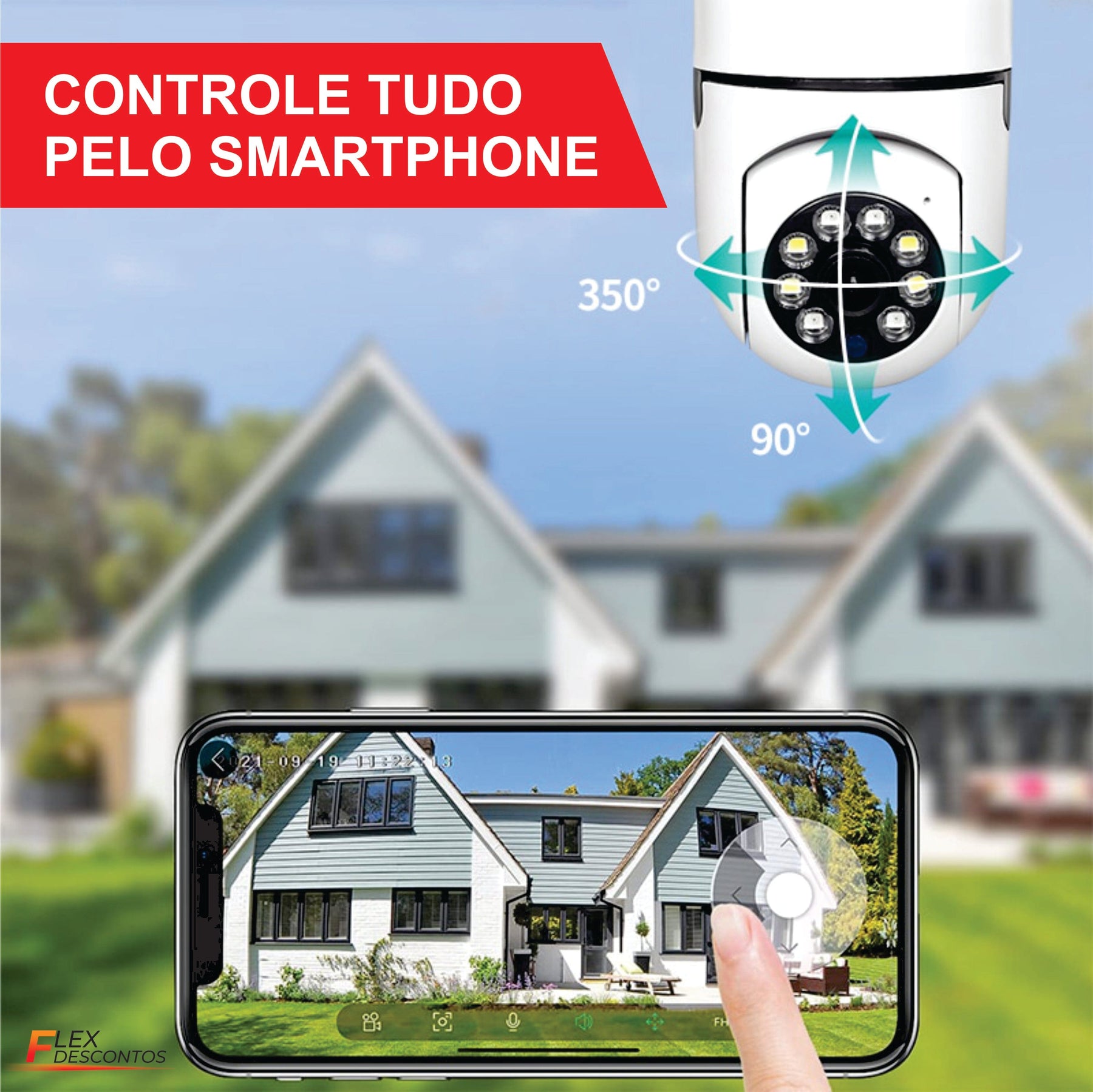 Security Tech Cam© - Câmera de Segurança sem Fio