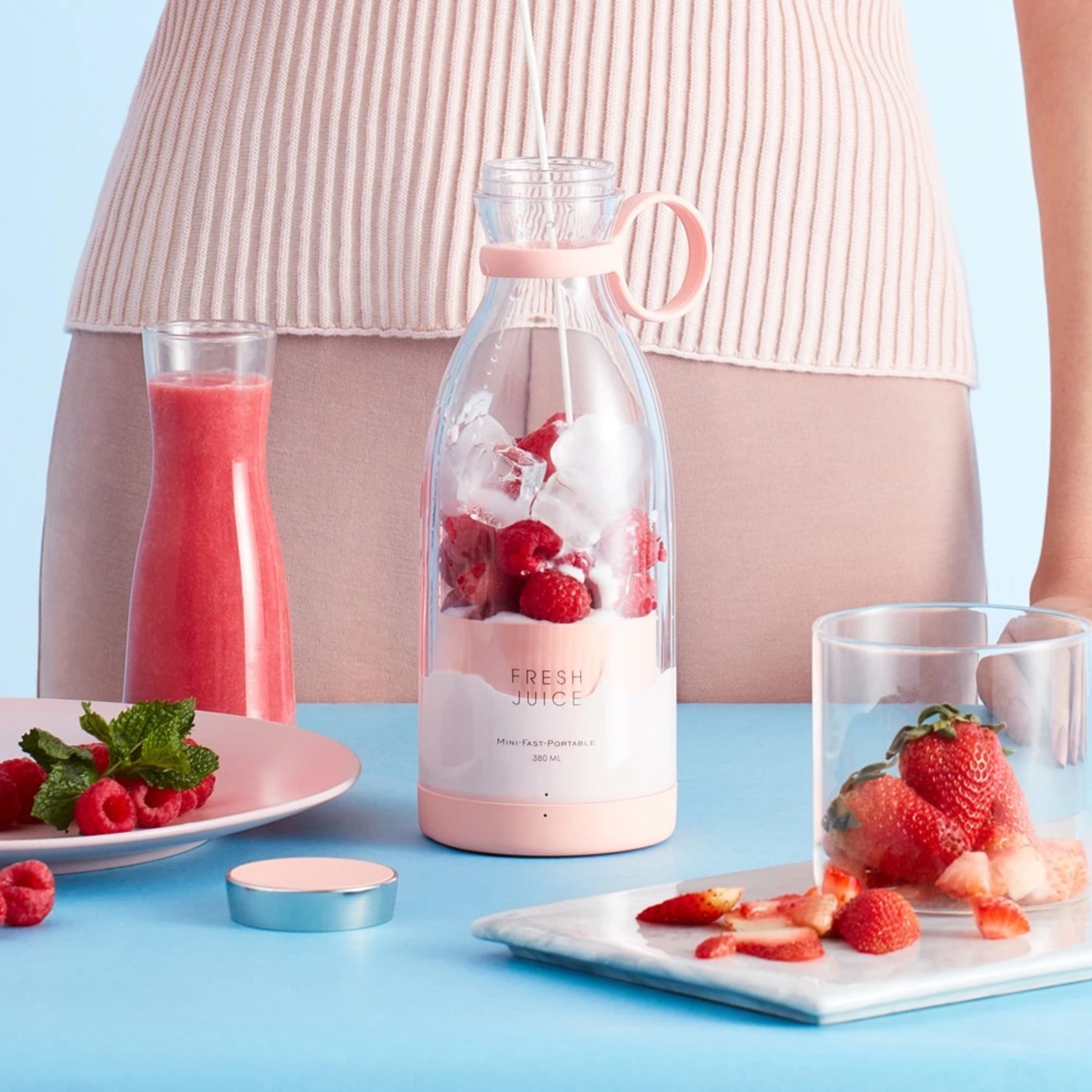 Liquidificador Portátil Mini Original Fresh Juice + BRINDE - Dumas Shop