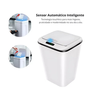 Lixeira Automática com Sensor de Proximidade 16L