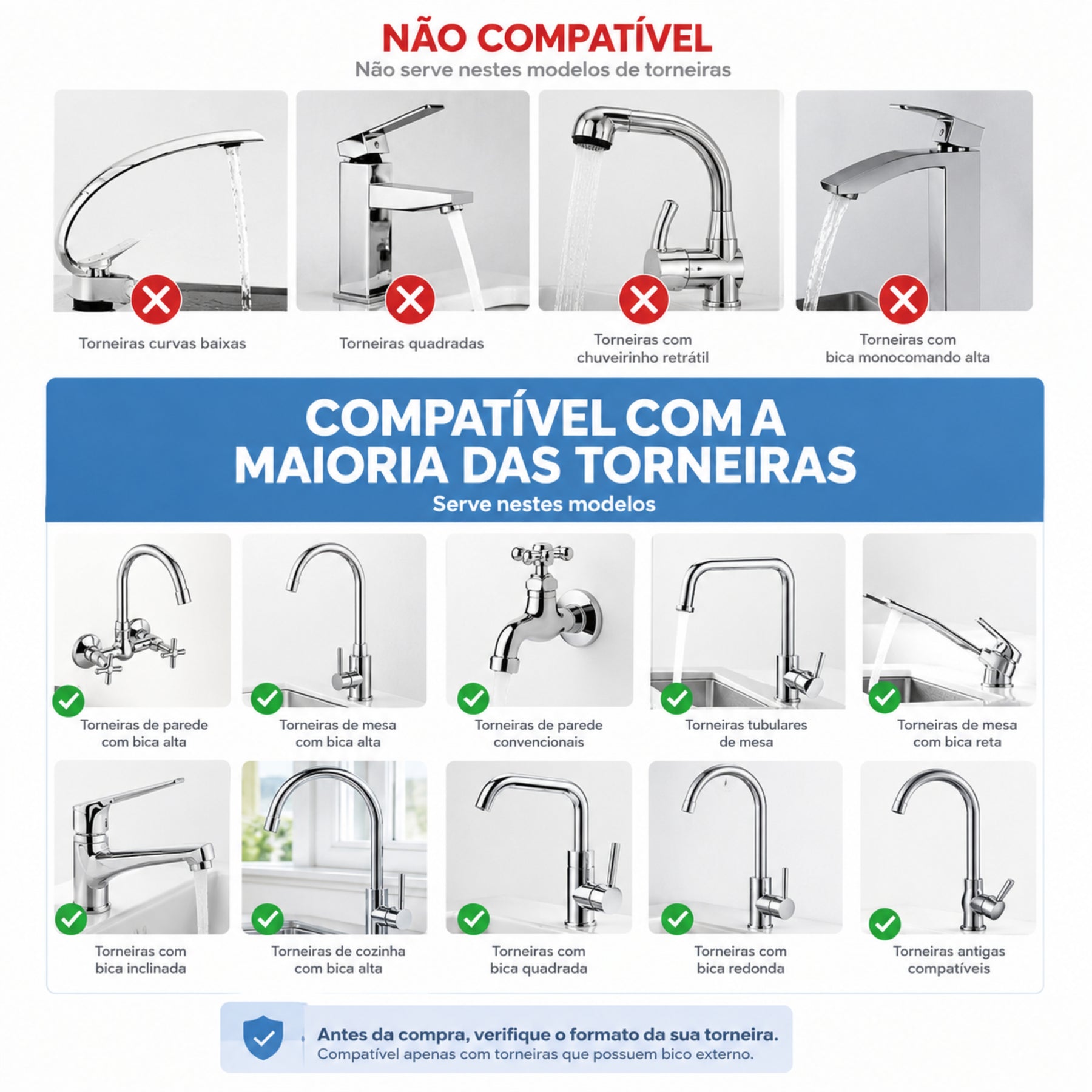 AquaLux Digital — Aquecedor Instantâneo Premium para Torneira (BIVOLT)