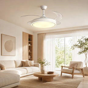 Ventilador de Teto Retrátil 42” com LED e Controle Remoto AirLux