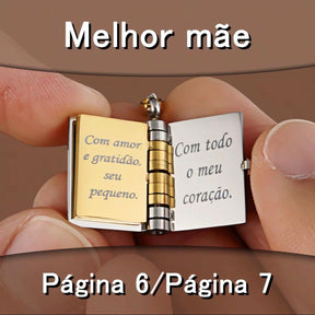 Colar de Livro para Dias das Mães - Dumas Shop