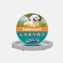 Coleira Anti Pulgas - 8 Meses de Proteção - SafeMax Cães