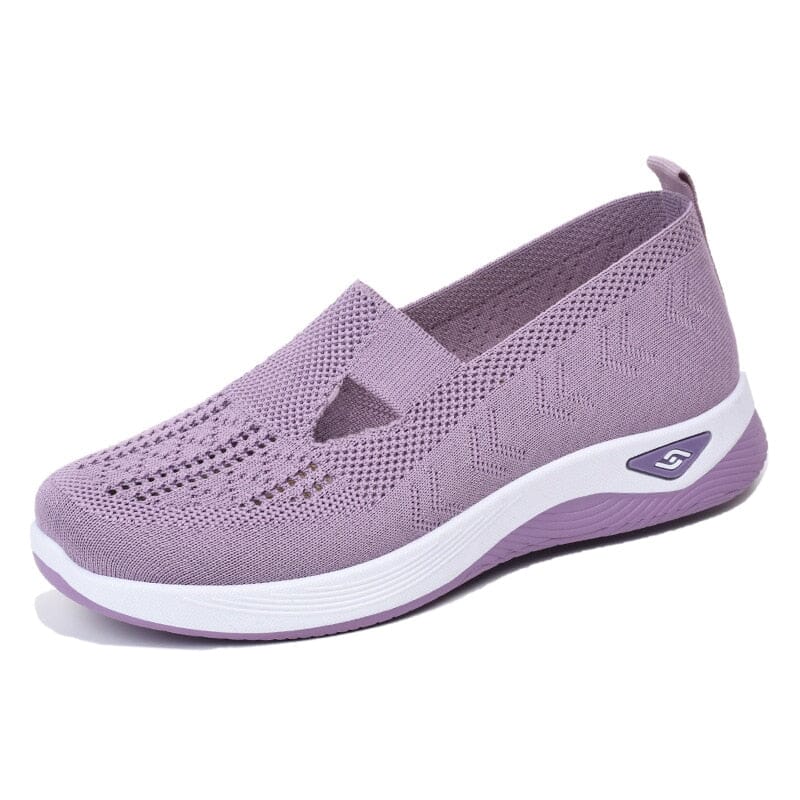 Tênis Ortopédico Feminino - Slip Confort© Lilas