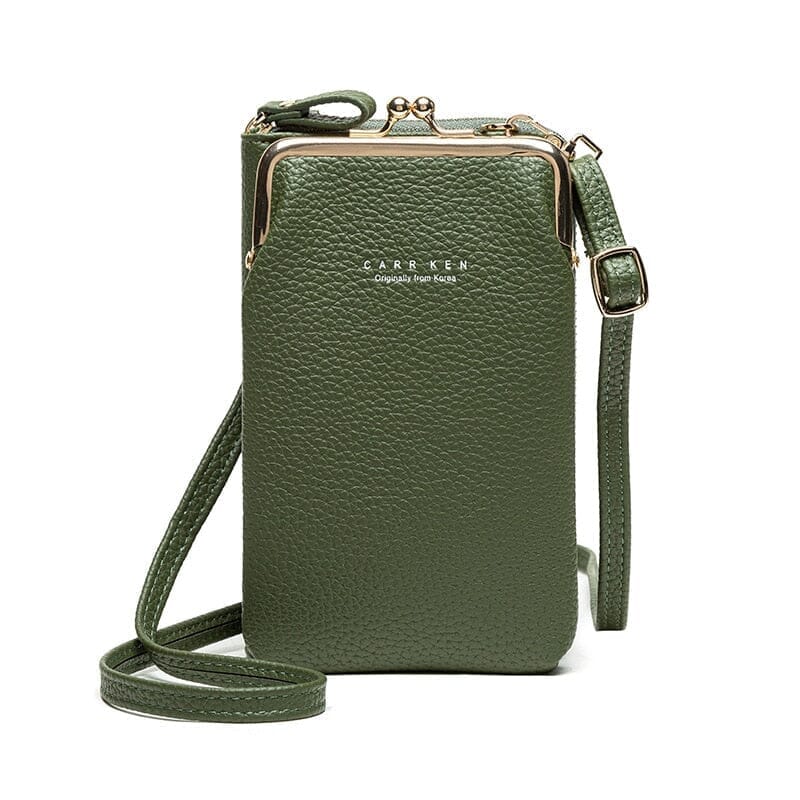 Bolsa Carteira Couro Slim® Verde