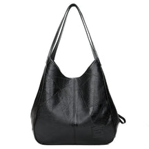 Bolsa de Couro Vintage® Preta