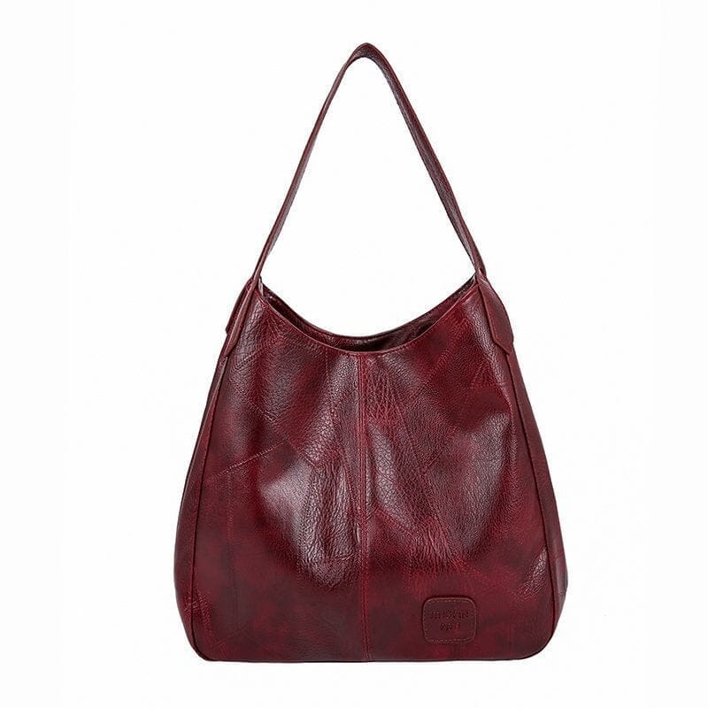 Bolsa de Couro Vintage® Vermelha