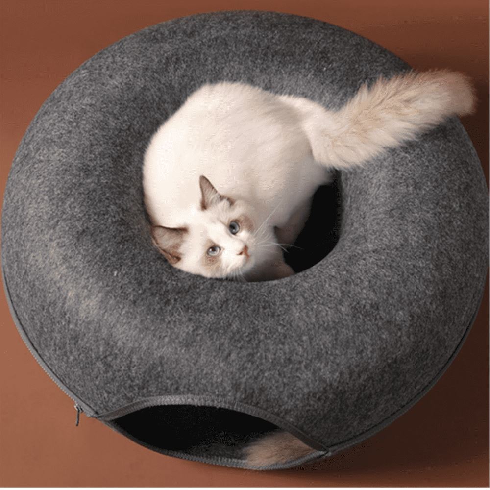 Brinquedo/Cama Rosquinha para Gatos 