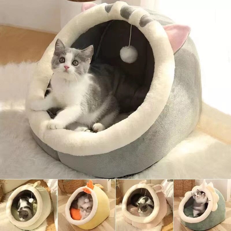 Cama Iglu para Gatos Anti-estresse - CatHouse© 