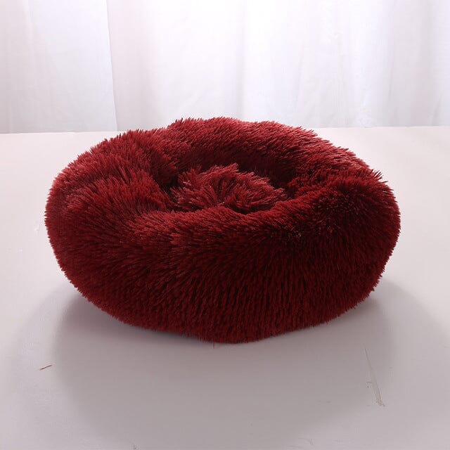 Cama Pet Anti-estresse - StressOff© Vermelho Vinho