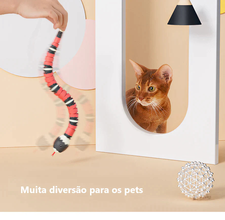 Cobrinha Interativa Para Pets - Coplay© 