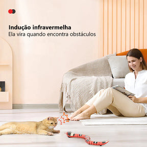 Cobrinha Interativa Para Pets - Coplay© 