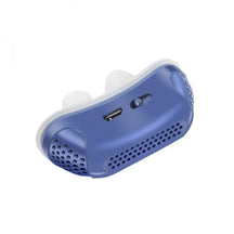 Dispositivo Anti Ronco Eletrônico Mini CPAP - SleepMax© Azul