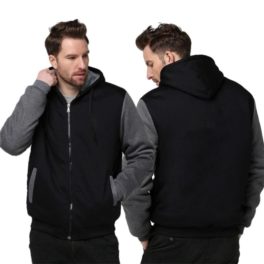 Jaqueta Masculina de Inverno com Fleece 